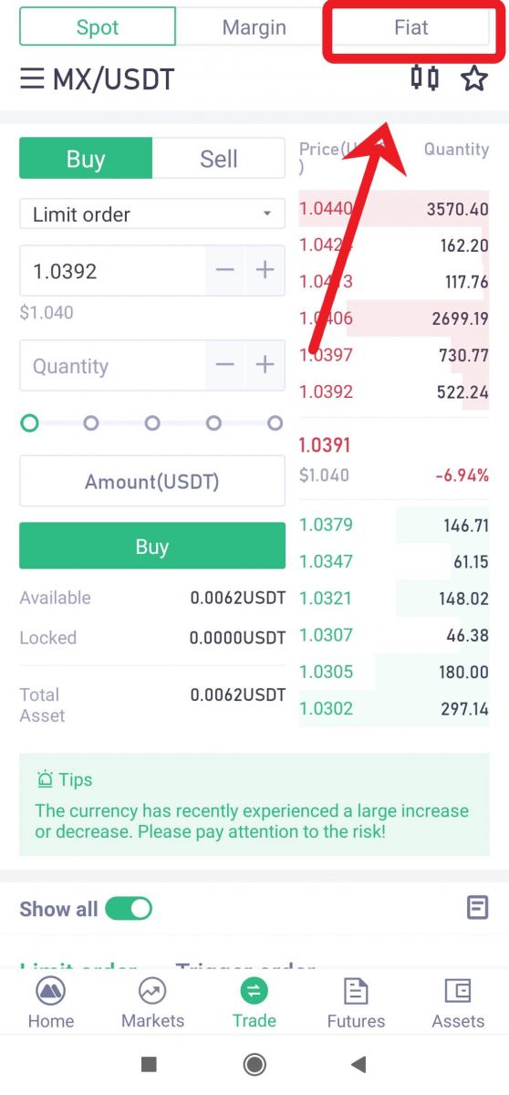 How to Trade at MEXC for Beginners